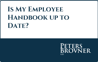 Is My Employee Handbook up to Date?