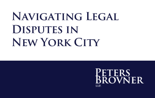 Navigating Legal Disputes in New York City